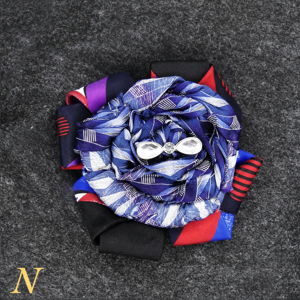 ReinvenTIED Brooches — N