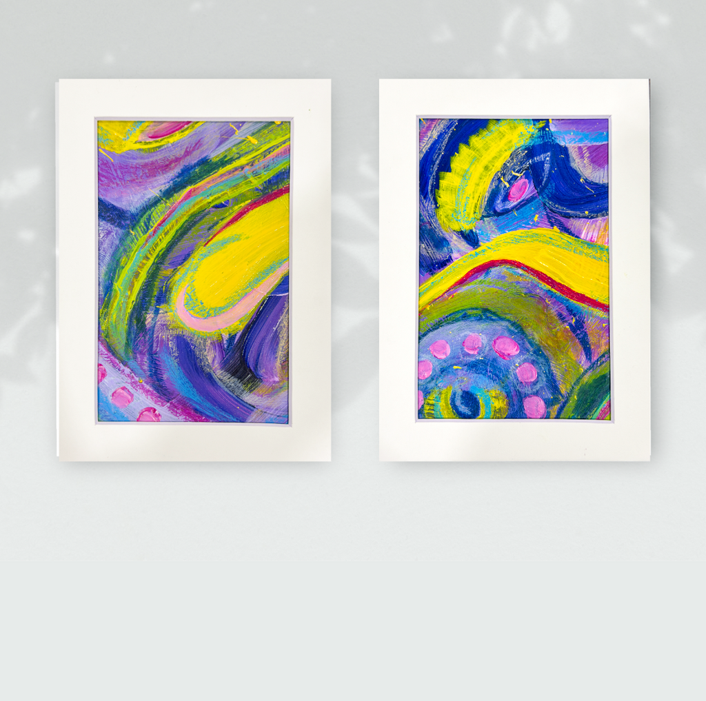 Cosmic Dreams | Abstract Paint Series  (2026)