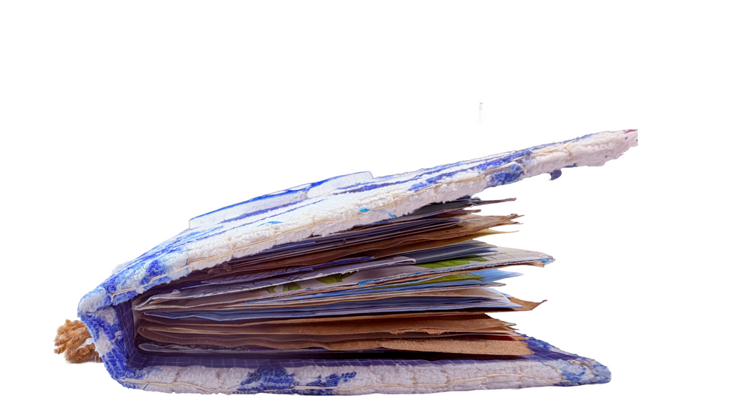 Blue Garden Junk Journal