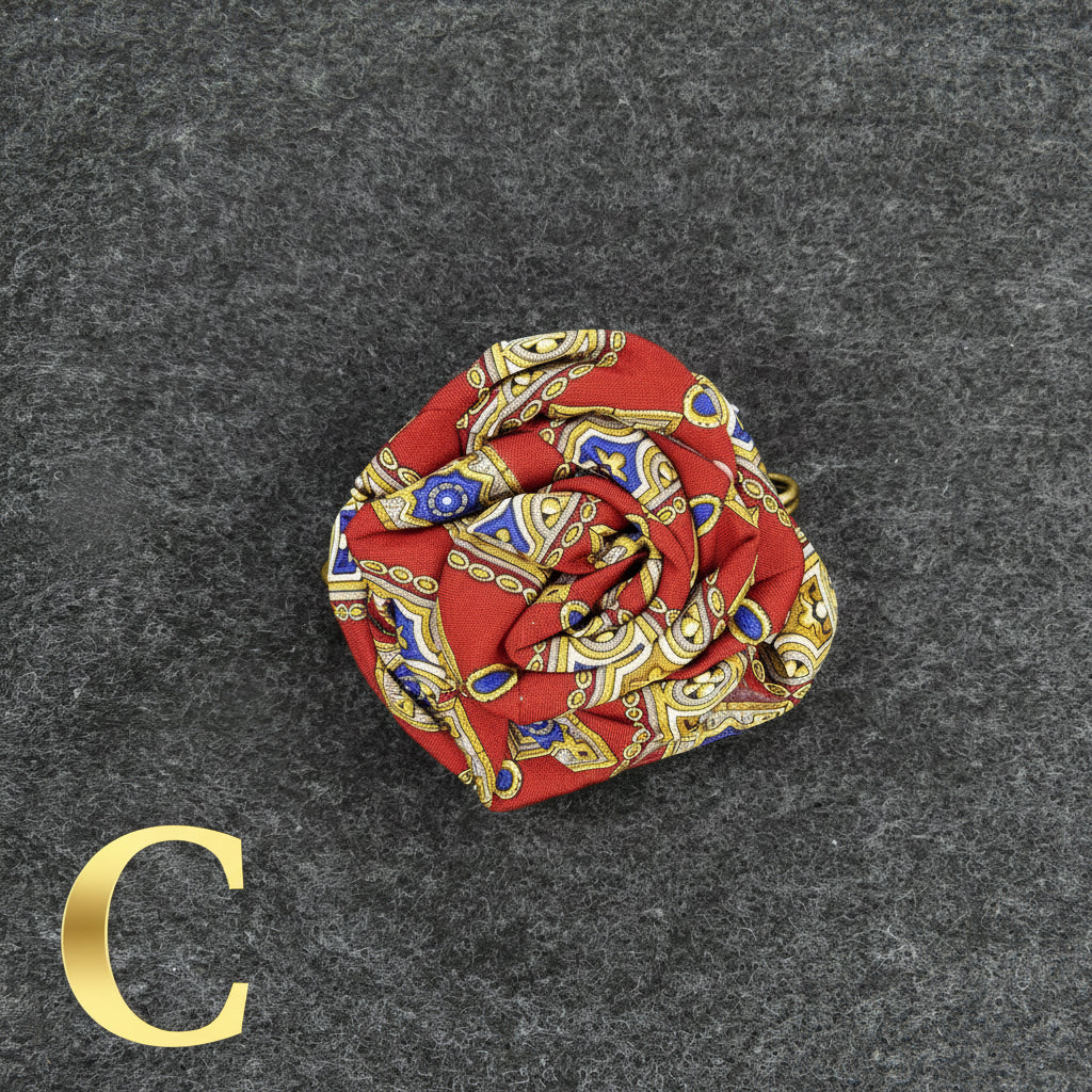 ReinvenTIED Brooches — C
