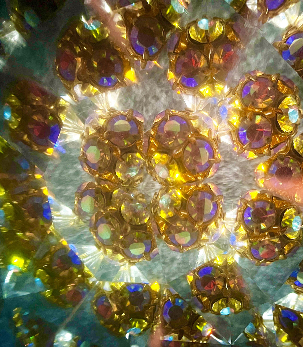 Recycled Glass Kaleidoscope Bracelet, Movable Art