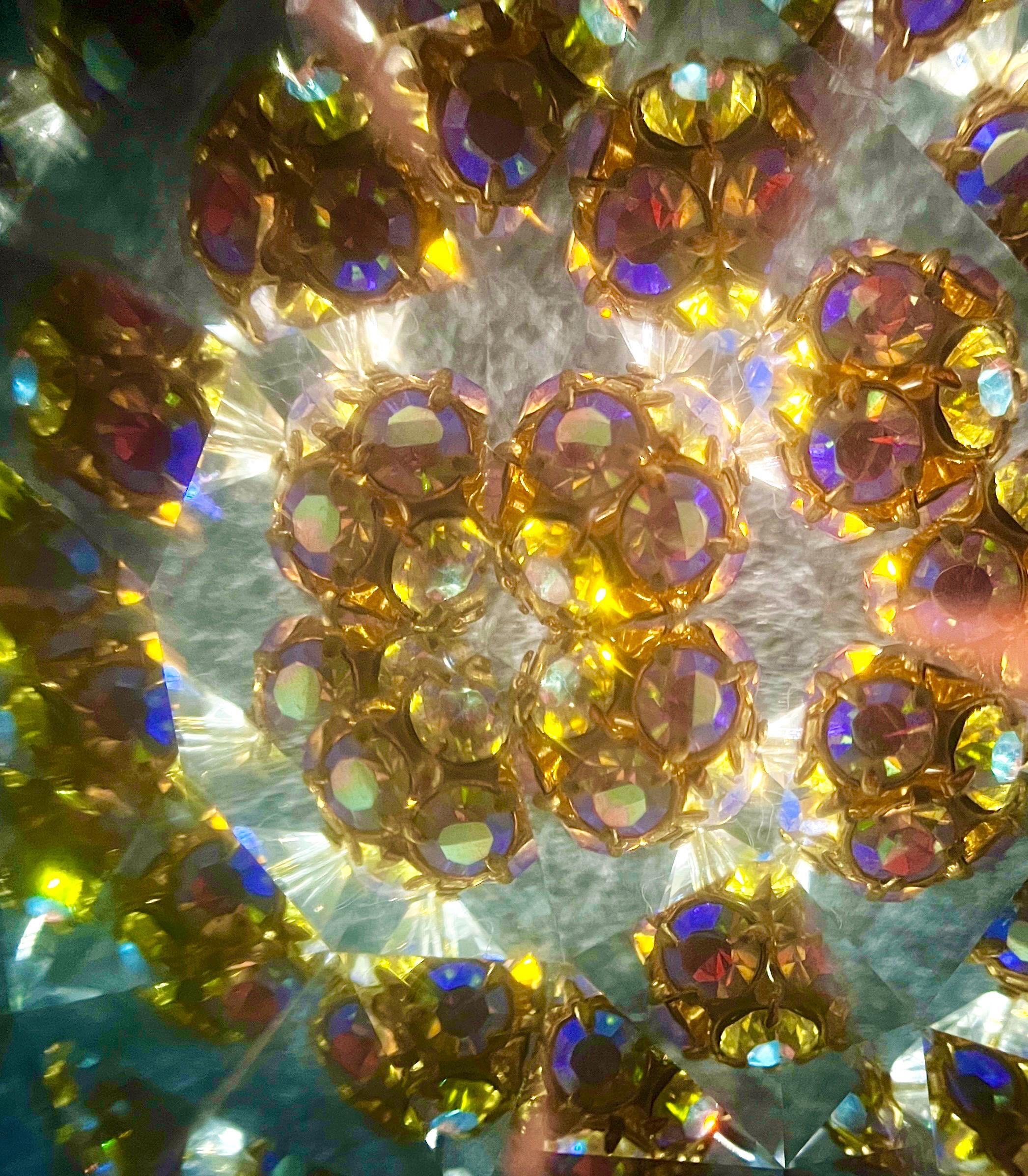 Recycled Glass Kaleidoscope Bracelet, Movable Art