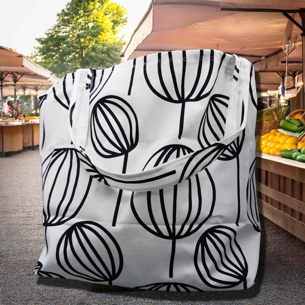 Black & White Harmony Tote Set