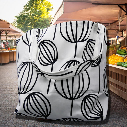 Black & White Harmony Tote Set