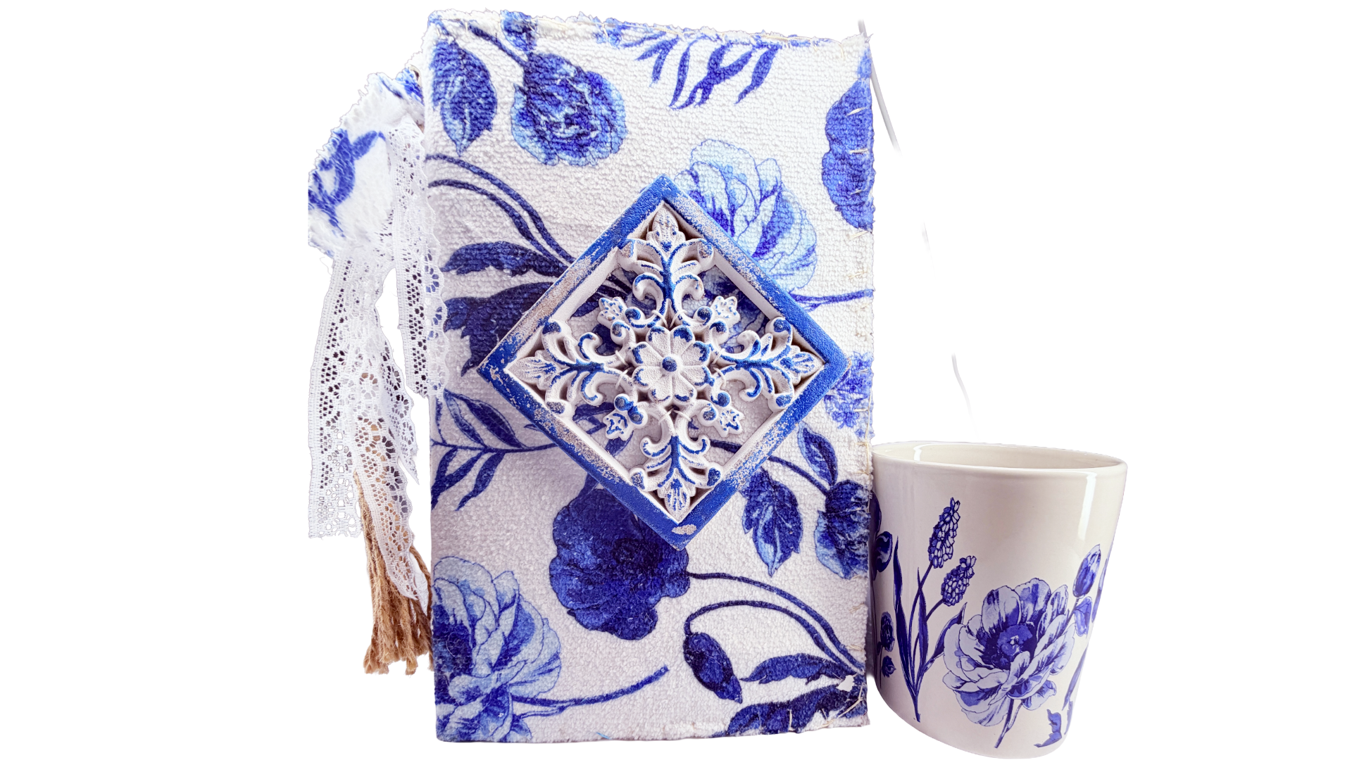 Blue Garden Junk Journal