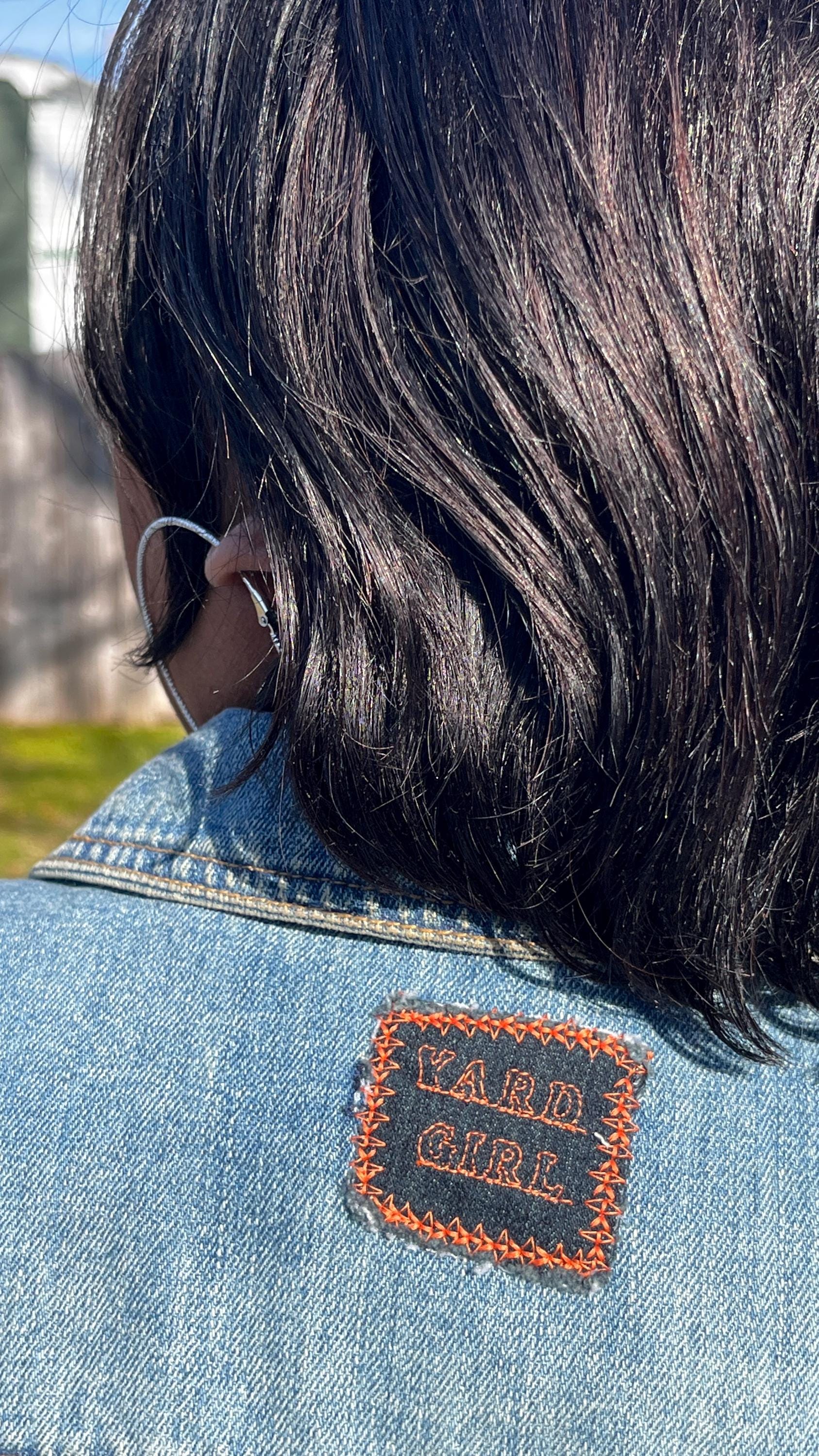 The “Justice” Jacket — Cropped Jean Jacket with Exaggerated Puffed Sleeves