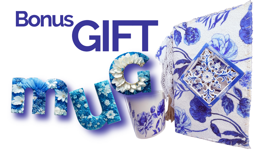 Blue Garden Junk Journal