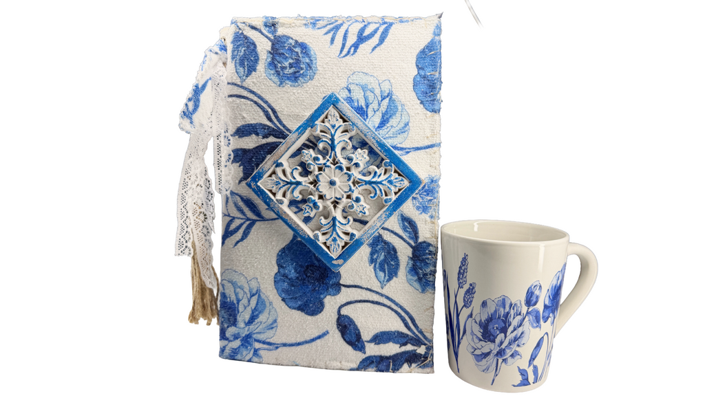 Blue Garden Junk Journal