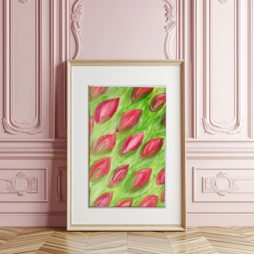 Tulips | Abstract Painting (2026)