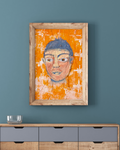 Relic | Mono-print Painting (2026)