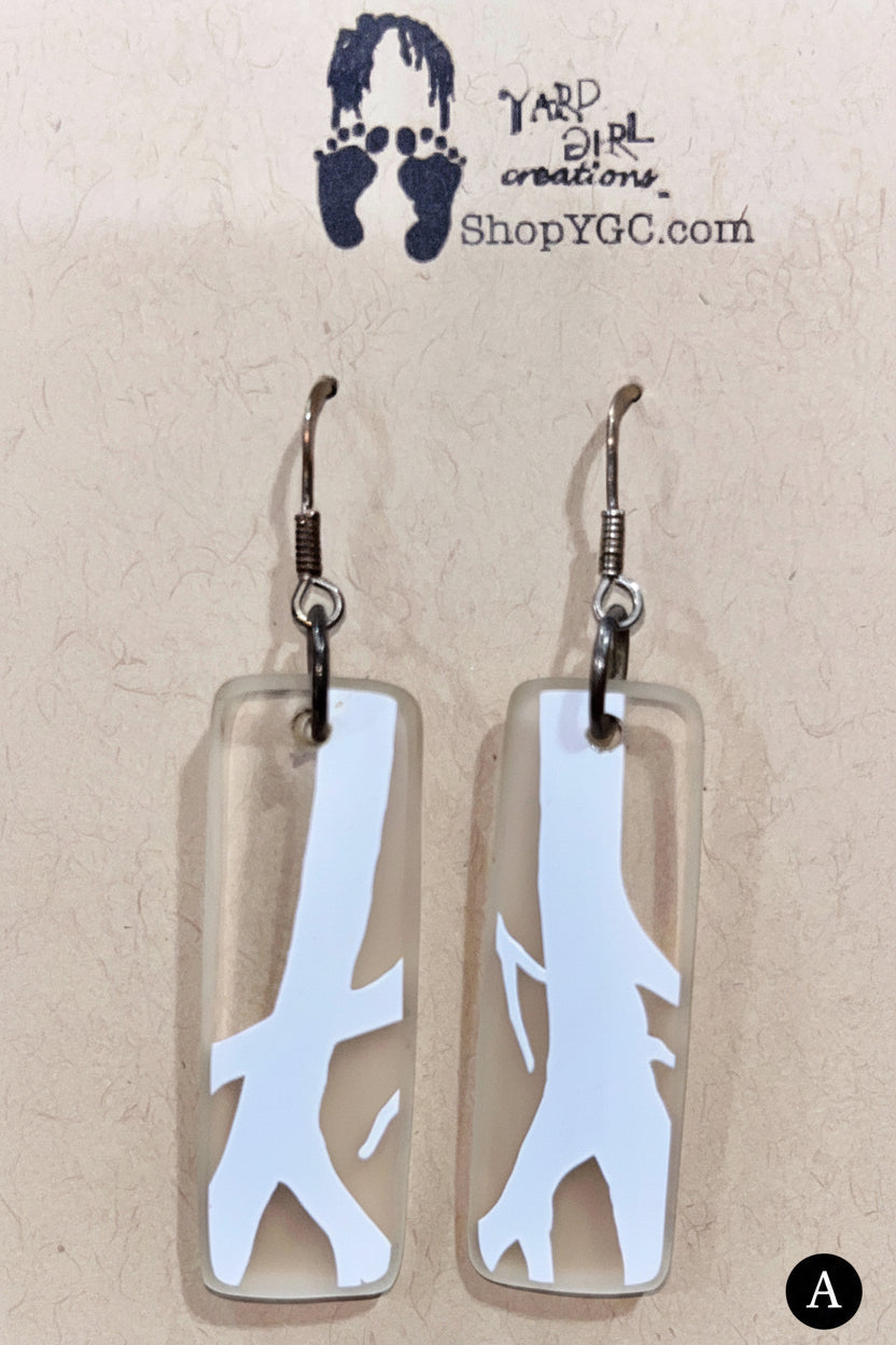 Recycled Glass Bottle Earrings — Curated Artisan Collection