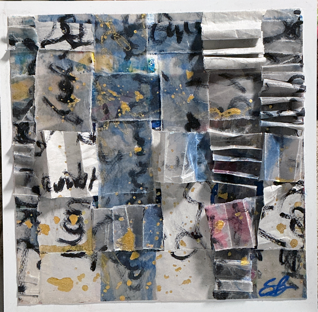 Wax and Weave 01 | Original Mixed Media on Board (2026)