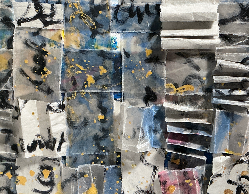 Wax and Weave 01 | Original Mixed Media on Board (2026)