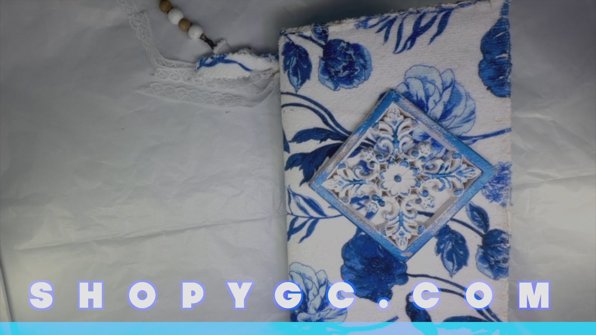 Blue Garden Junk Journal